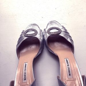 Authentic Manolo Blahnik Sedaraby Heels